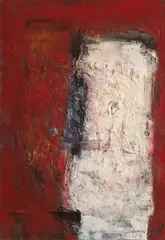 Emil Schumacher, Siles, Mixed media on canvas