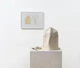 Franz Erhard Walther, Untitled (cap at a plug)