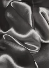 Silk drapery by Max Baur, Ferrotyped gelatin silver print, printed 1940s (contact print), sold Dec 2011