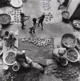 Paul Almasy, Market in Abidjan, Gelatin silver print, printed