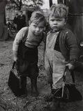 Paris by Christer Strömholm, Gelatin silver print, printed later, sold Dec 2011