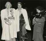 Weegee, The critic (Opening night at the Metropolitan Opera, New York City)