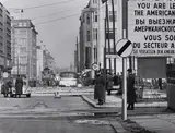 Arno Jansen, Berlin, october 61, Ferrotyped vintage gelatin silver print on Agfa-Brovira paper