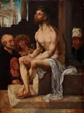 Jan Gossaert, called Mabuse, copy after, CHRIST ON THE COLD STONE, Oil on panel