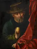 Flemish School circa 1530, SAINT JOSEPH, Oil on panel