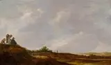 Jan van Goyen, DUNE LANDSCAPE WITH FIGURES