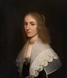 Gerrit van Honthorst, PORTRAIT OF A LADY, Oil on panel (parquetted)