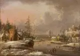 Johann Christian Vollerdt, WINTERLANDSCAPE