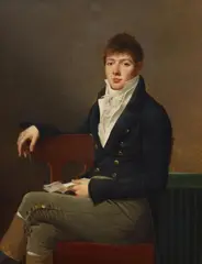 Robert Lefèvre, PORTRAIT OF A YOUNG GENTLEMAN, Oil on canvas (relined)