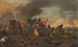 French School 17th century, THE COMBAT