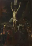 copy after Peter Paul Rubens, CRUCIFIXION, Oil on canvas (relined)