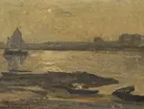 Max Clarenbach, LANDSCAPE IN THE LOWER RHINE-REGION
