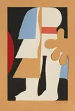 Horst Antes, Untitled (Kopffüssler)