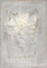 Johannes Gecelli, Untitled (Some bottles), Synthetic resin on canvas