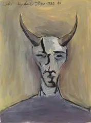 Andreas Höfer, Loki, Acrylic on cardbard
