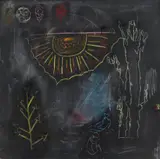 Per Kirkeby, Untitled, Colour chalk on blackboard lacquer on masonite
