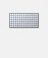 Untitled by Adolf Luther, Mirror object of 98 lightly concave square mirrors each approx, sold Jun 2011