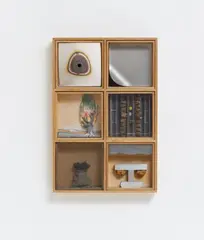 Portfolios, Edition Eat Art, 7 object boxes of wood, each