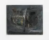 Wolf Vostell, Asa, Décollage: oil on torn paper collaged on canvas