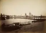 and Anonymous, PANORAMA OF THE OLD TOWN WITH CATHEDRAL, COLOGNE, Albumen print