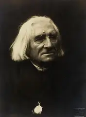 Louis Held, FRANZ LISZT, Vintage gelatin silver print