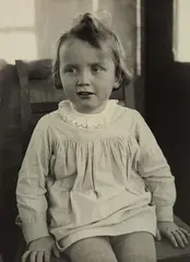 Hildegard Heise, PORTRAITS OF A GIRL (ULRIKE VON BORRIES), 2 vintage gelatin silver prints