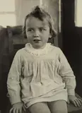 Hildegard Heise, PORTRAITS OF A GIRL (ULRIKE VON BORRIES), 2 vintage gelatin silver prints