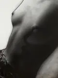 Josef Ehm, NUDE (SOLARISATION), Vintage gelatin silver print