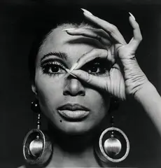 DONYALE, GOLDEN EARRINGS II by Charlotte March, Ferrotyped vintage gelatin silver print, sold May 2011
