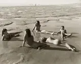 Jock Sturges, 2 ALEXANDRAS, JEANNE, MARINE ET GAELLE, MONTALIVET, FRANCE