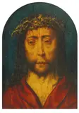 Aelbrecht Bouts, CHRIST AS MAN OF SORROWS, Oil on panel