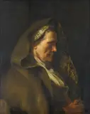 Jan Lievens, Tronie of an Old Woman, Oil on panel