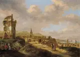Thomas Heeremans, COASTAL LANDSCAPE NEAR EGMONT AAN ZEE