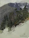Themistokles von Eckenbrecher, NORWEGIAN MOUNTAIN LANDSCAPE