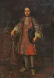 French School, second half 17th century, FULL-LENGTH PORTRAIT OF A BOY, Oil on canvas (relined)