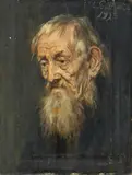Eduard von Gebhardt, PORTRAIT OF AN OLD MAN