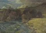Fritz von Wille, EARLY SPRING IN THE URFT VALLEY