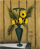 Bernard Buffet, Bouquet de Fleurs Jaunes