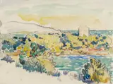 Henri-Edmond Cross, Südliche Landschaft (Southern Landscape)