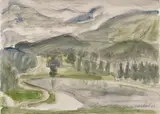 Erich Heckel, Talstrasse (Valley Road)