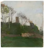 Otto Modersohn, Burgruine von Tecklenburg