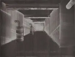Rafał Bujnowski, Untitled (Turpentine), From a series of 11 paintings which were executed with soiled turpentine on canvas.