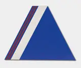 Winfred Gaul, Untitled (La route de Girek 4), Acrylic on wood