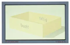Aus dem Bilderlager (From the painting store) by Thomas Huber, Oil on canvas, sold Dec 2010