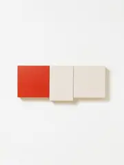 Untitled by Imi Knoebel, Acrylic on 3 part wood, mounted together, overall dimension, sold Dec 2010