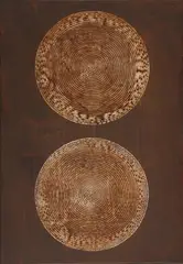 Zen-Trommel (Zen drum) by László Lakner, Oil on canvas, sold Dec 2010