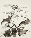 Raymond Pettibon, Untitled (Dance)