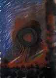 Otto Piene, Dunkles Spektrum (dark spectrum)