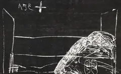 Antoni Tàpies, From: Suite Erker, Woodcut on wove paper