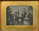 Richard Beard, UNTITLED (PORTRAIT OF A FAMILIY), Daguerreotype lightly hand-tinted